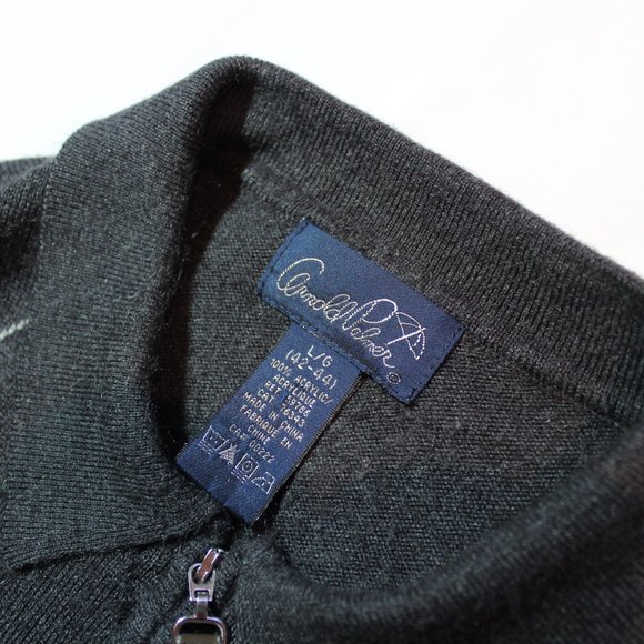 Arnold Palmer Grandad Sweater Diamond Pattern - Picture 5 of 6